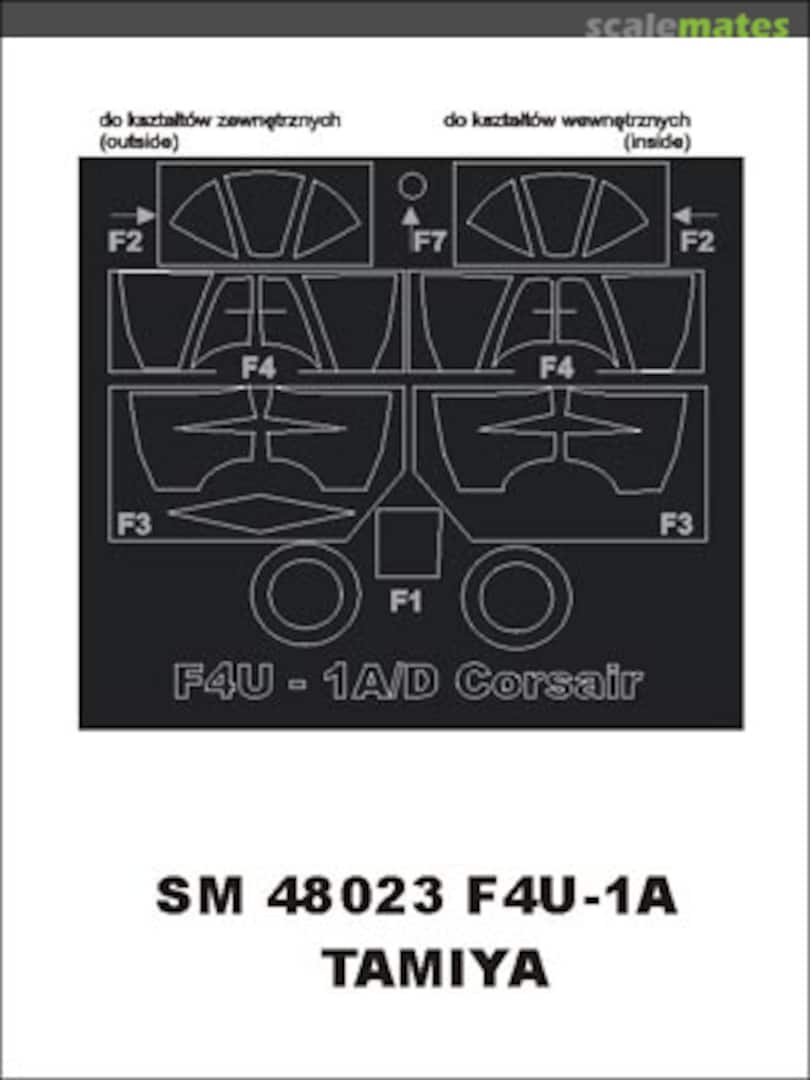 Boxart Vought F4U-1A/D Corsair SM48023 Montex