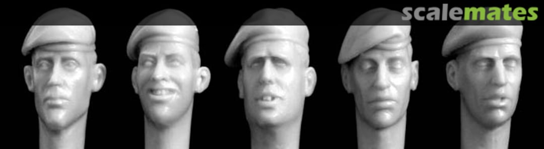 Boxart British Heads w/ Berets 1970 onwards HQH02 Hornet & Wolf Boxart British Heads w/ Berets 1970 onwards HQH02 Hornet & Wolf