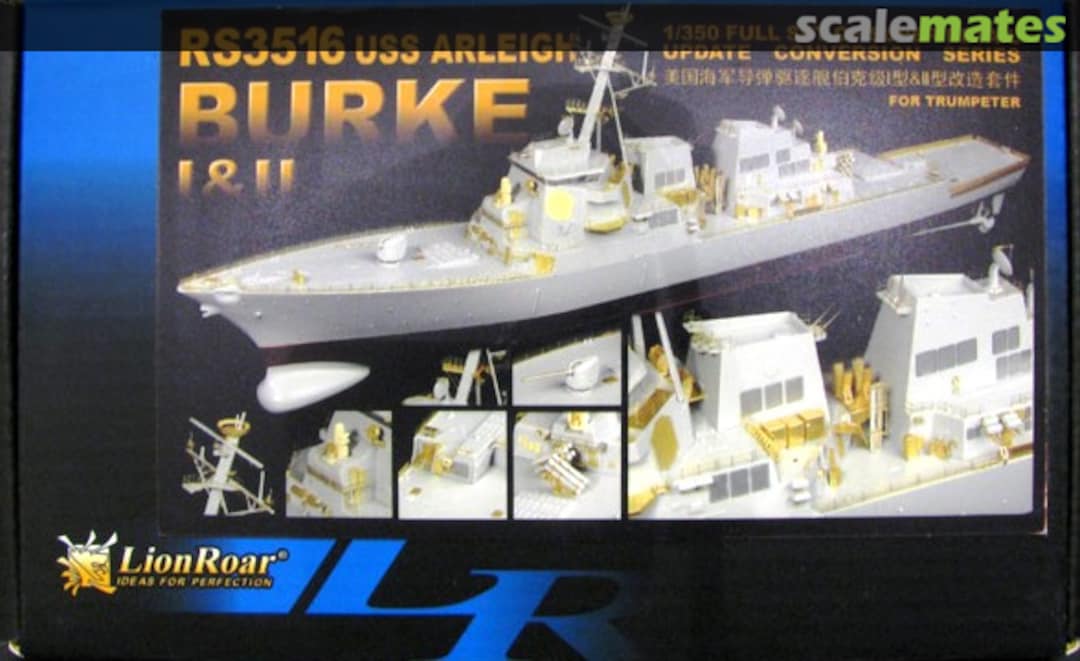 Boxart USS Arleigh Burke class I & II RS3516 Lion Roar Boxart USS Arleigh Burke class I & II RS3516 Lion Roar