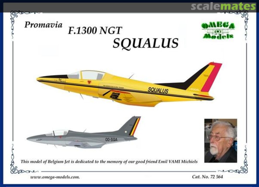 Boxart Promavia F.1300 NGT Squalus 72654 Omega Models