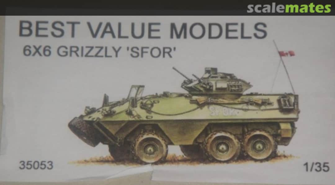 Boxart 6X6 Grizzly 'SFOR' 35053 Best Value Models Boxart 6X6 Grizzly 'SFOR' 35053 Best Value Models