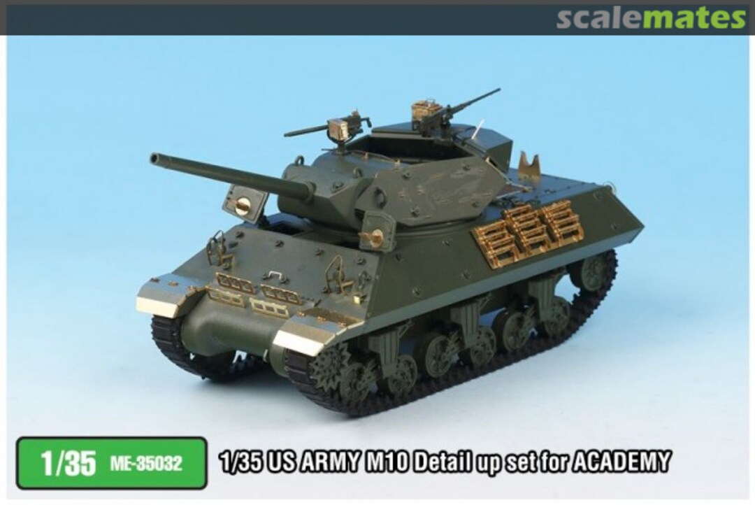 Boxart US Army M10 Detail up set ME-35032 Tetra Model Works Boxart US Army M10 Detail up set ME-35032 Tetra Model Works