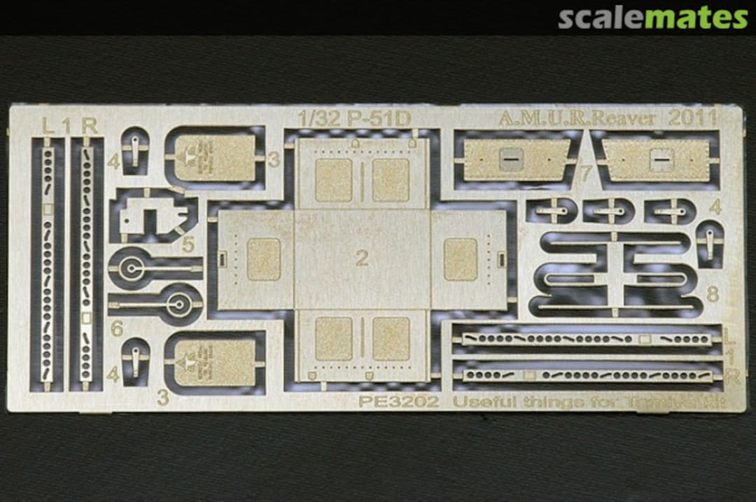 Boxart P-51D Mustang Useful Things PE3202 A.M.U.R. Reaver Boxart P-51D Mustang Useful Things PE3202 A.M.U.R. Reaver