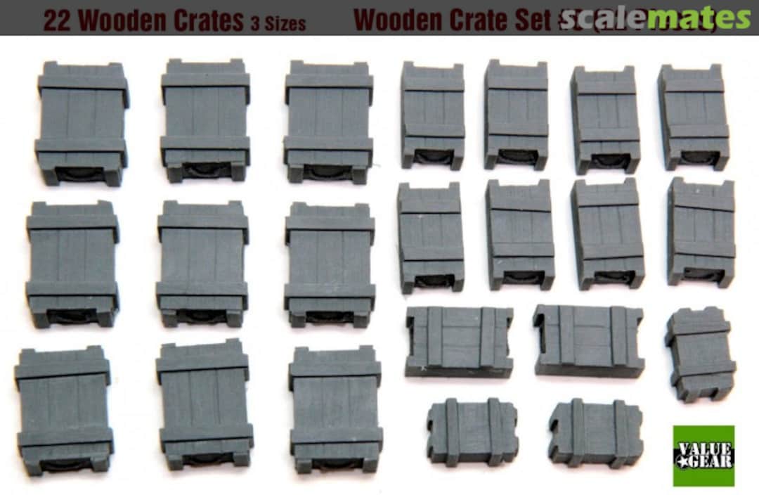 Boxart Universal/Generic Wooden Crates #8 WC008 Value Gear Boxart Universal/Generic Wooden Crates #8 WC008 Value Gear