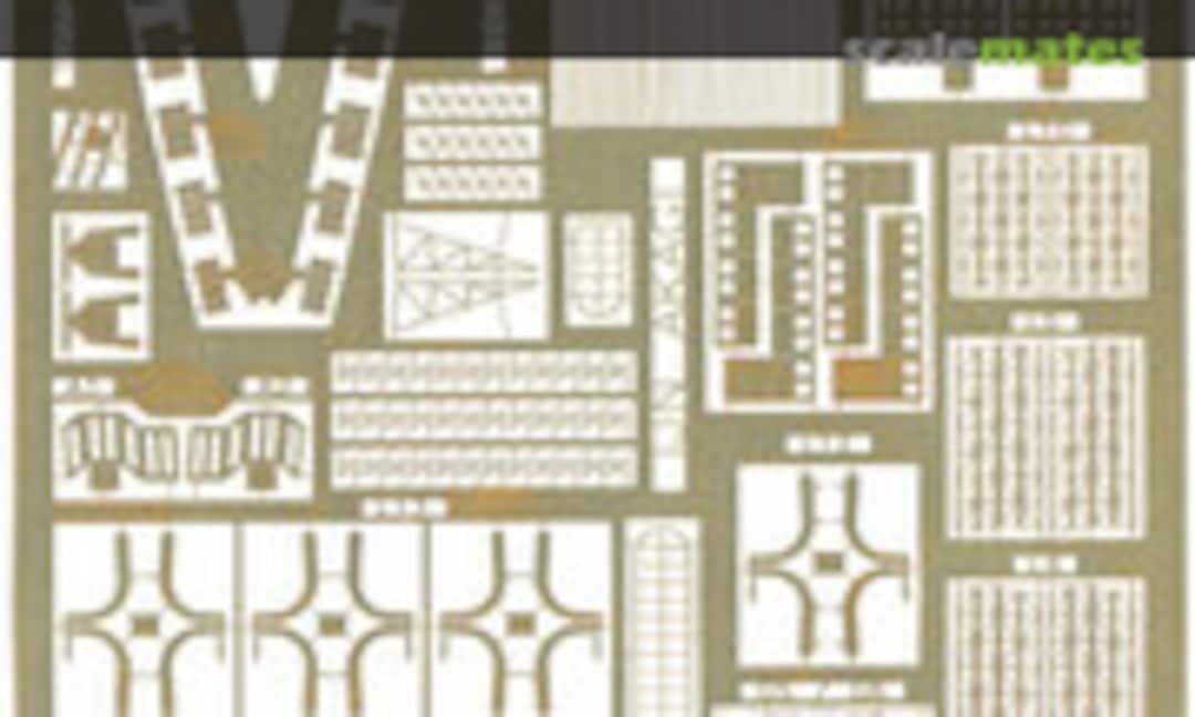 1:700 PE for IJN Akagi "3-flight deck" (Pit-Road PE-315) PE-315