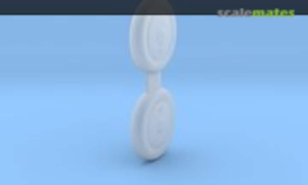 1:48 Main Wheels for 1:48 Lindberg Goshawk (Flightline Engineering )