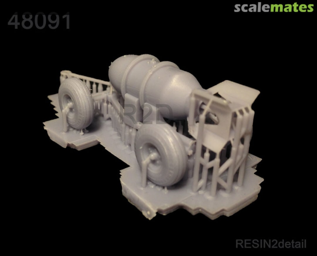 Boxart US Mk IIA Bomb Trolley w/ AN-M65 48091 RESIN2detail Boxart US Mk IIA Bomb Trolley w/ AN-M65 48091 RESIN2detail