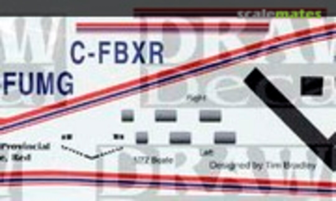 1:72 Grumman JRF-5 Goose (Draw Decal 72-Goose-7) 72-Goose-7