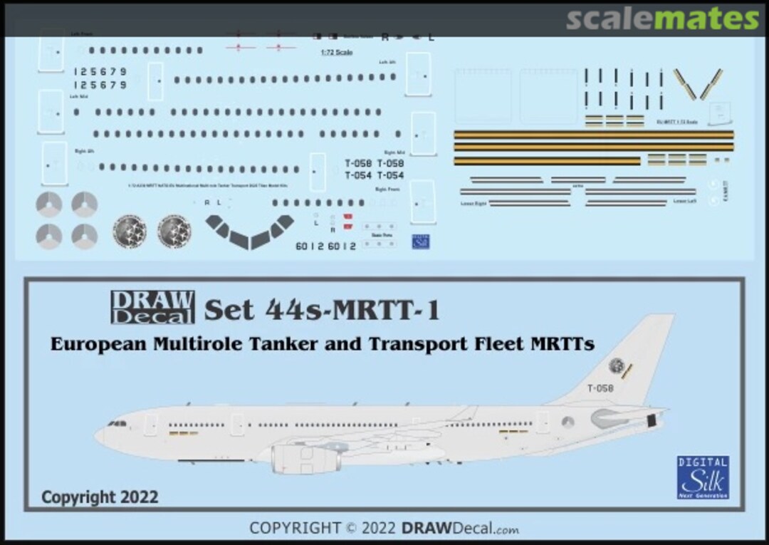 Boxart European Multirole Tanker and Transport Fleet MRTT 44s-MRTT-1 Draw Decal