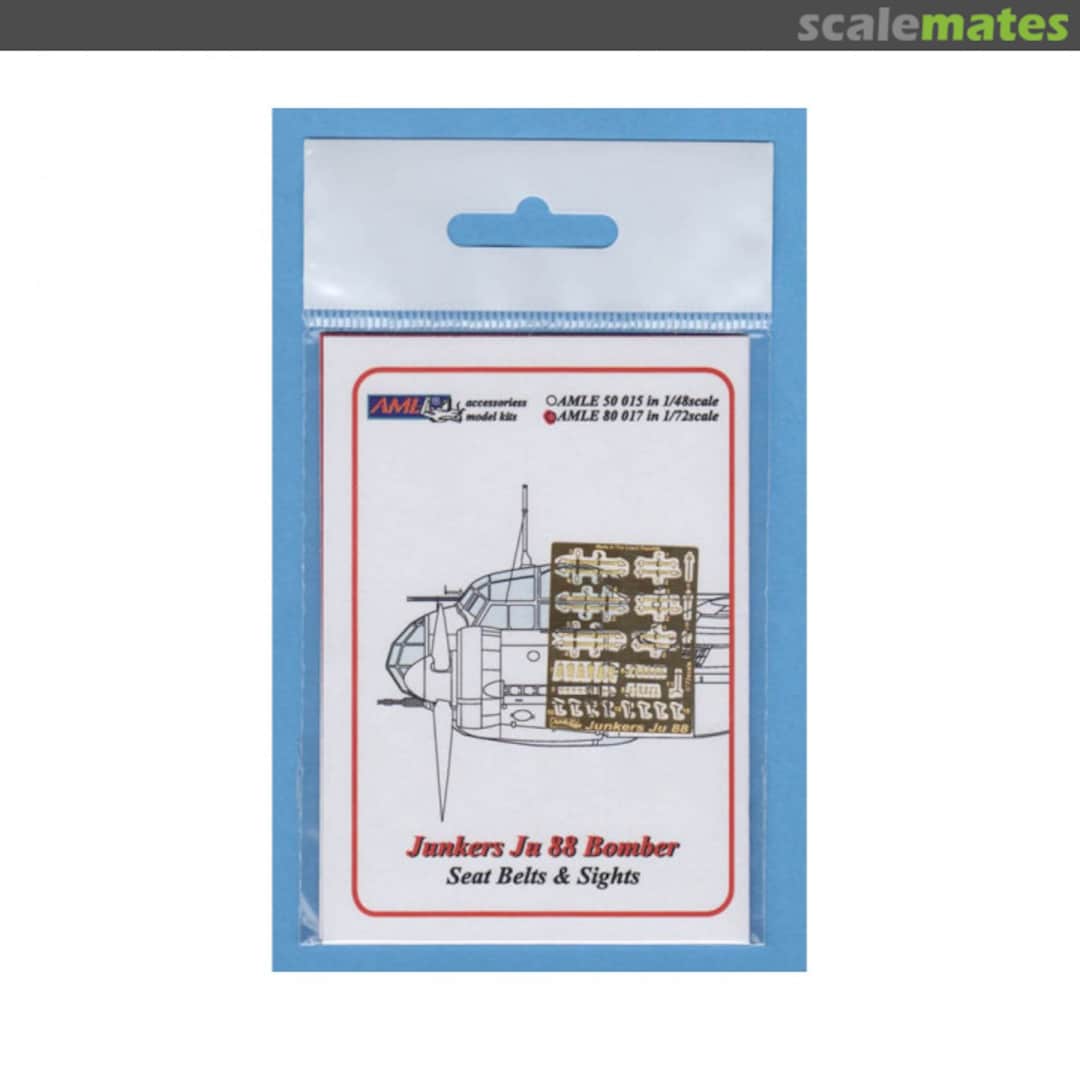 Boxart Junkers Ju 88 Bomber AMLE 80 017 AML Boxart Junkers Ju 88 Bomber AMLE 80 017 AML