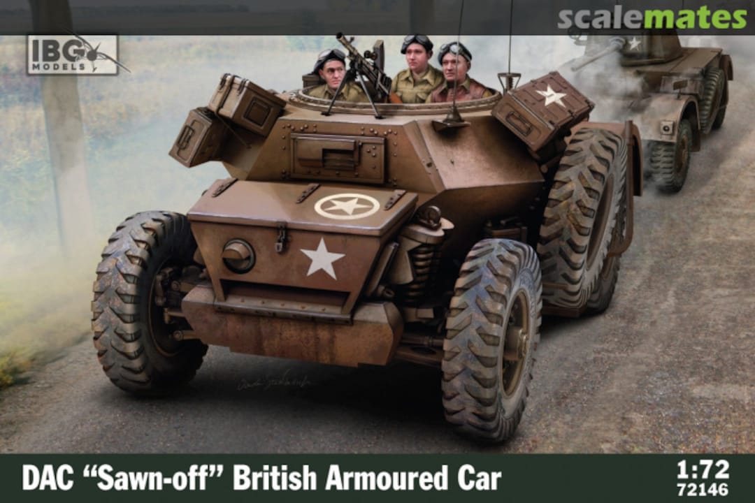 Boxart Daimler Armoured Car "Sawn-Off" 72146 IBG Models Boxart Daimler Armoured Car "Sawn-Off" 72146 IBG Models