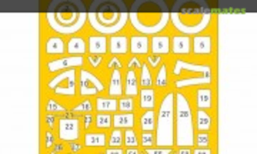 1:48 Fiat BR.20 Cicogna (Special Mask M48025) M48025