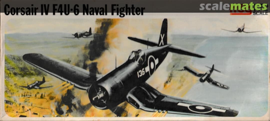 Boxart Corsair IV F4U-6 Naval Fighter F425 FROG Boxart Corsair IV F4U-6 Naval Fighter F425 FROG