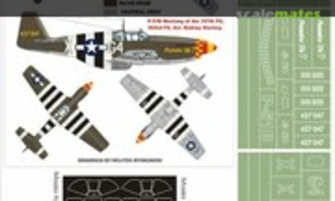 1:32 P-51B Mustang (Montex K32087) K32087