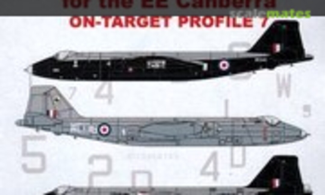 1:72 BAC/EE Canberra: White Squared Codes & Serials (Model Alliance MAS-729022) MAS-729022