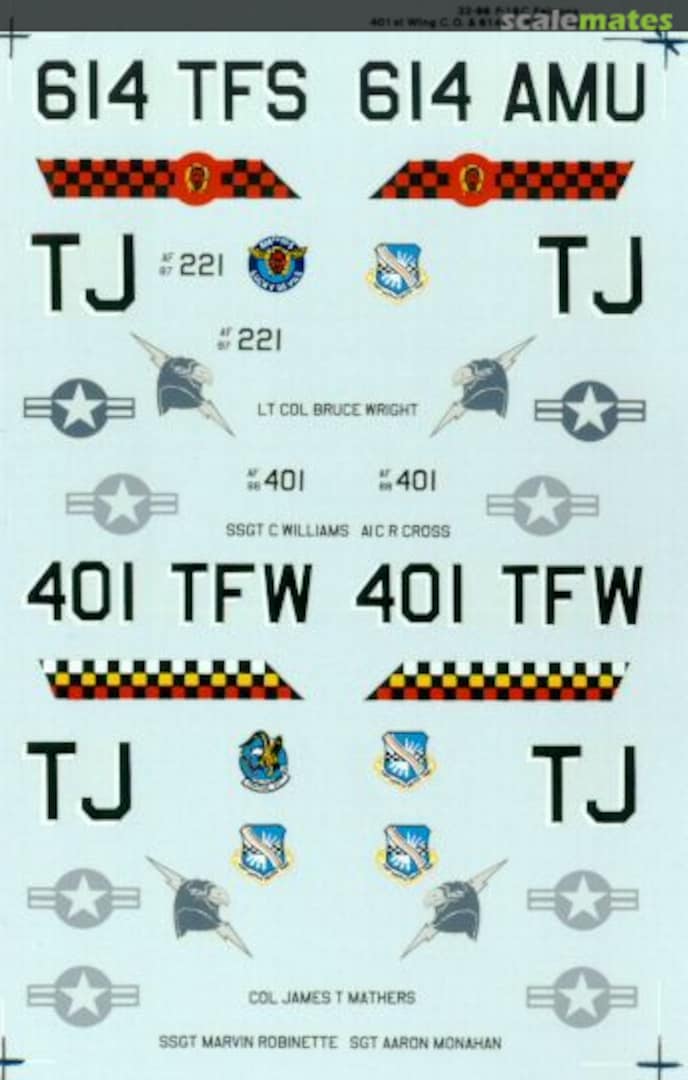 Boxart F-16C Falcons 32-96 SuperScale International Boxart F-16C Falcons 32-96 SuperScale International