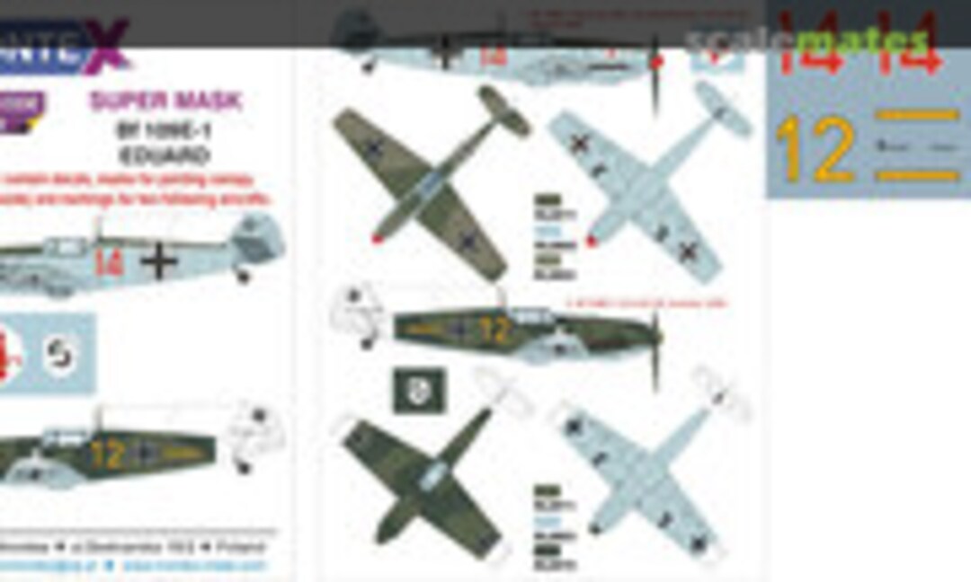 1:32 Bf 109E-1 (Montex K32288) K32288