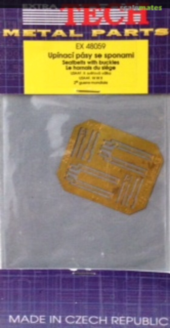 Boxart Seatbelts with buckles EX 48059 Extratech Boxart Seatbelts with buckles EX 48059 Extratech