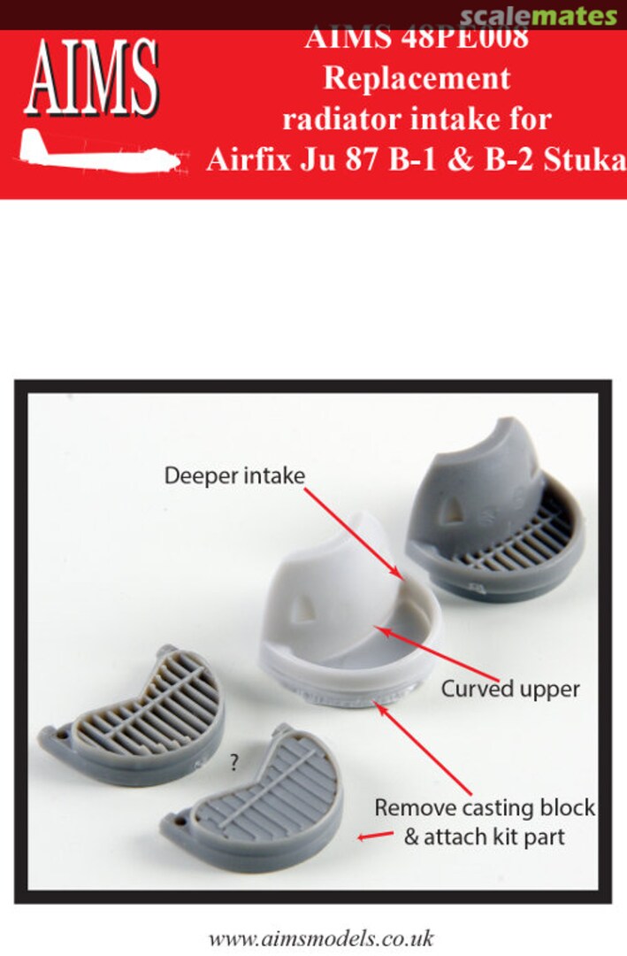 Boxart Replacement radiator intake 48PE008 AIMS Boxart Replacement radiator intake 48PE008 AIMS