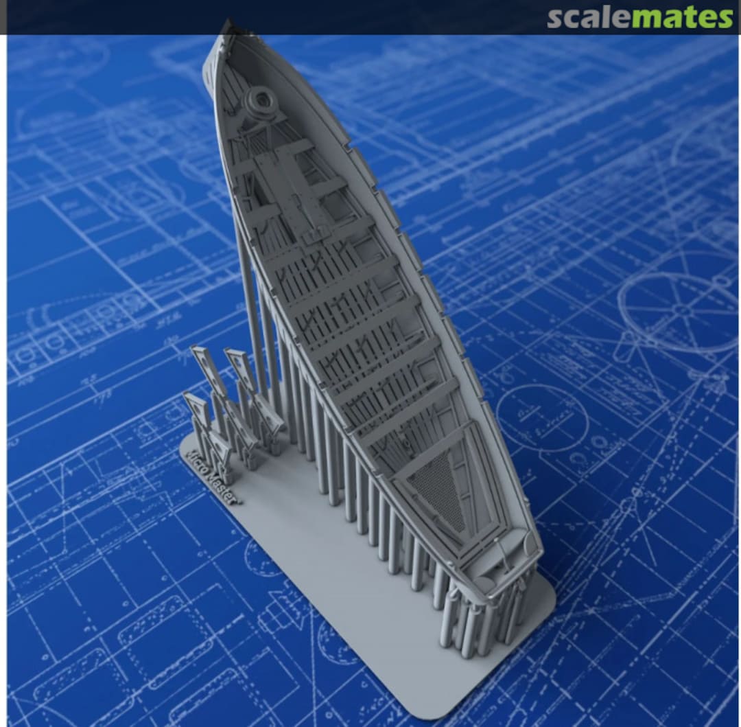 Boxart 36ft Sailing Pinnace MM0454P Micro Master Boxart 36ft Sailing Pinnace MM0454P Micro Master
