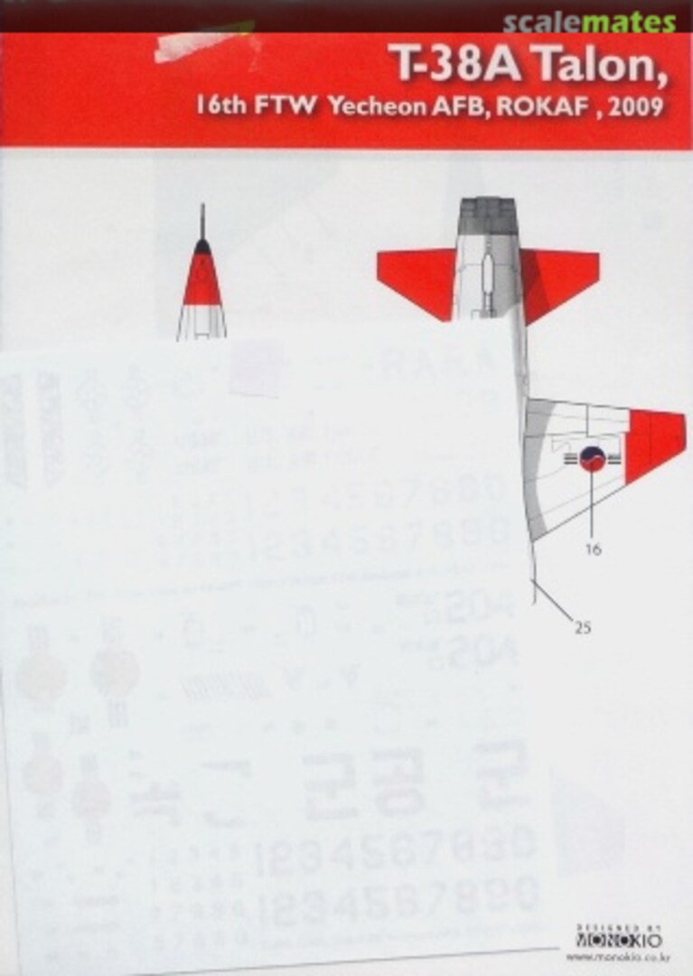 Boxart T-38 Talon WD48056 Monokio Boxart T-38 Talon WD48056 Monokio