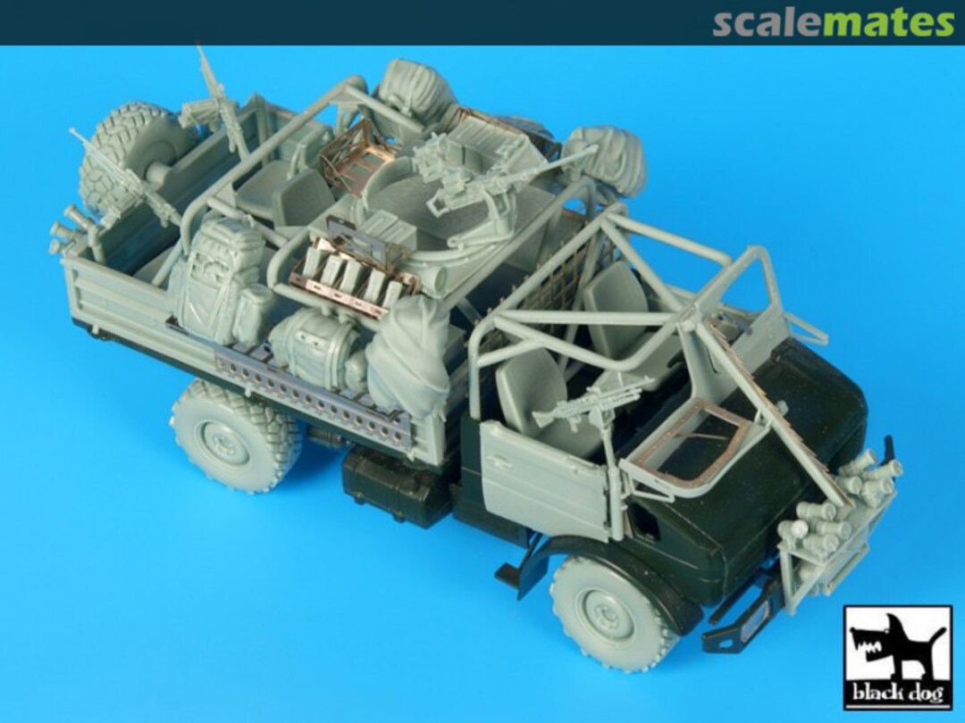 Boxart Unimog spec. forces accessories set T35182 Black Dog Boxart Unimog spec. forces accessories set T35182 Black Dog