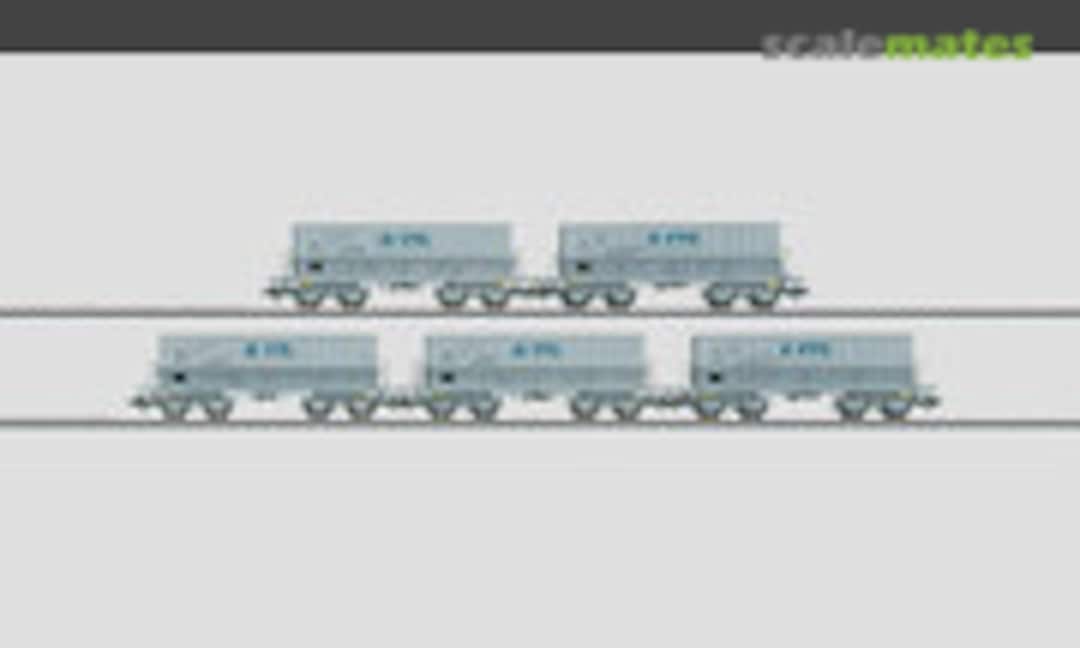 VTG Ore transport 5-car set (L) (Märklin 48431)