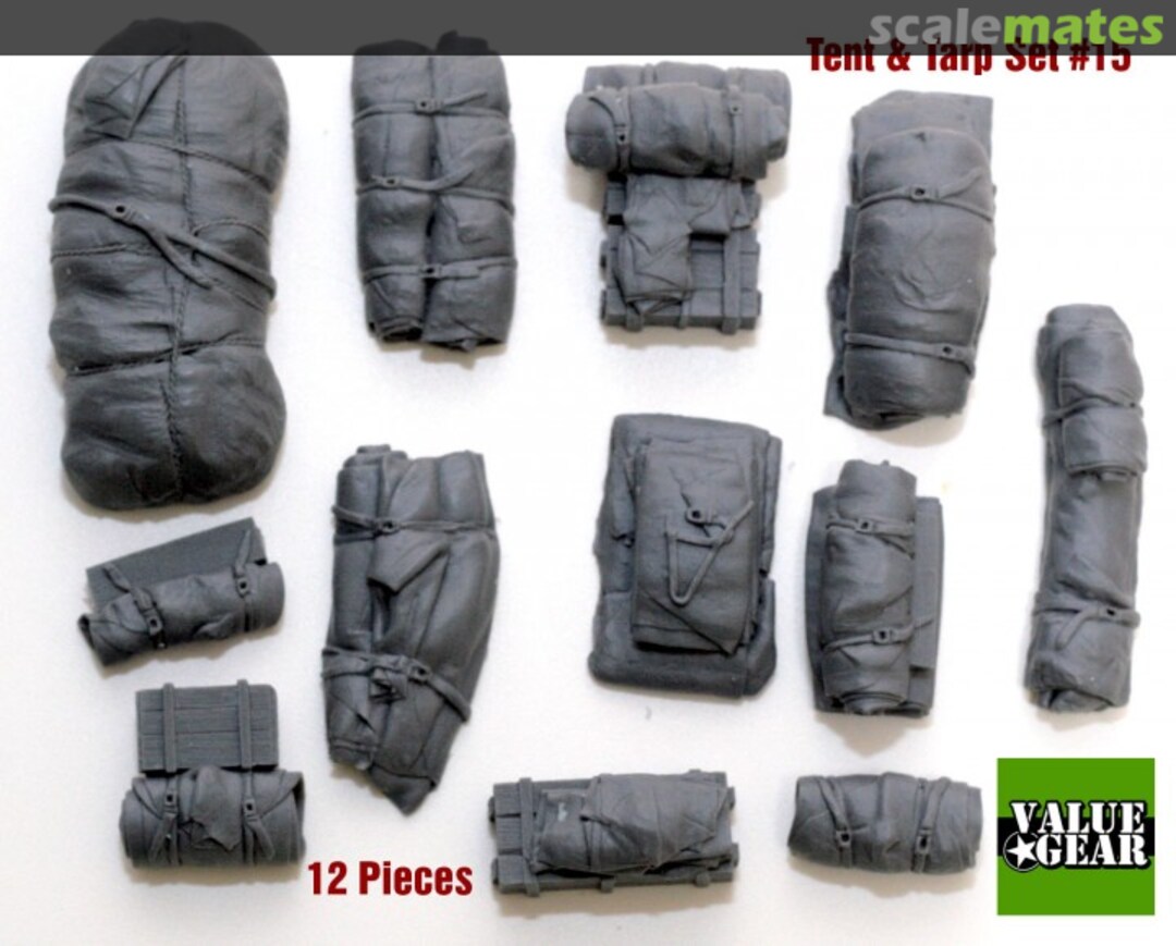 Boxart Universal Tents & Tarps Set #15 (12pcs) VG015 Value Gear