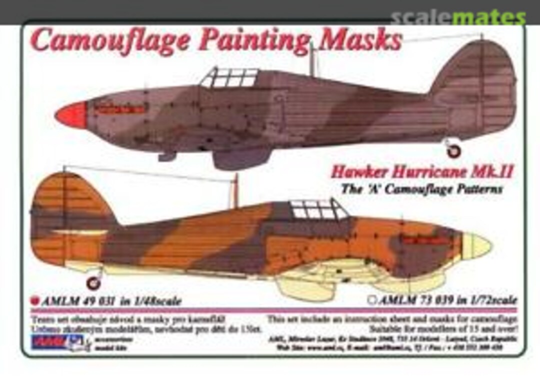 Boxart Hawker Hurricane II AMLM33018 AML Boxart Hawker Hurricane II AMLM33018 AML