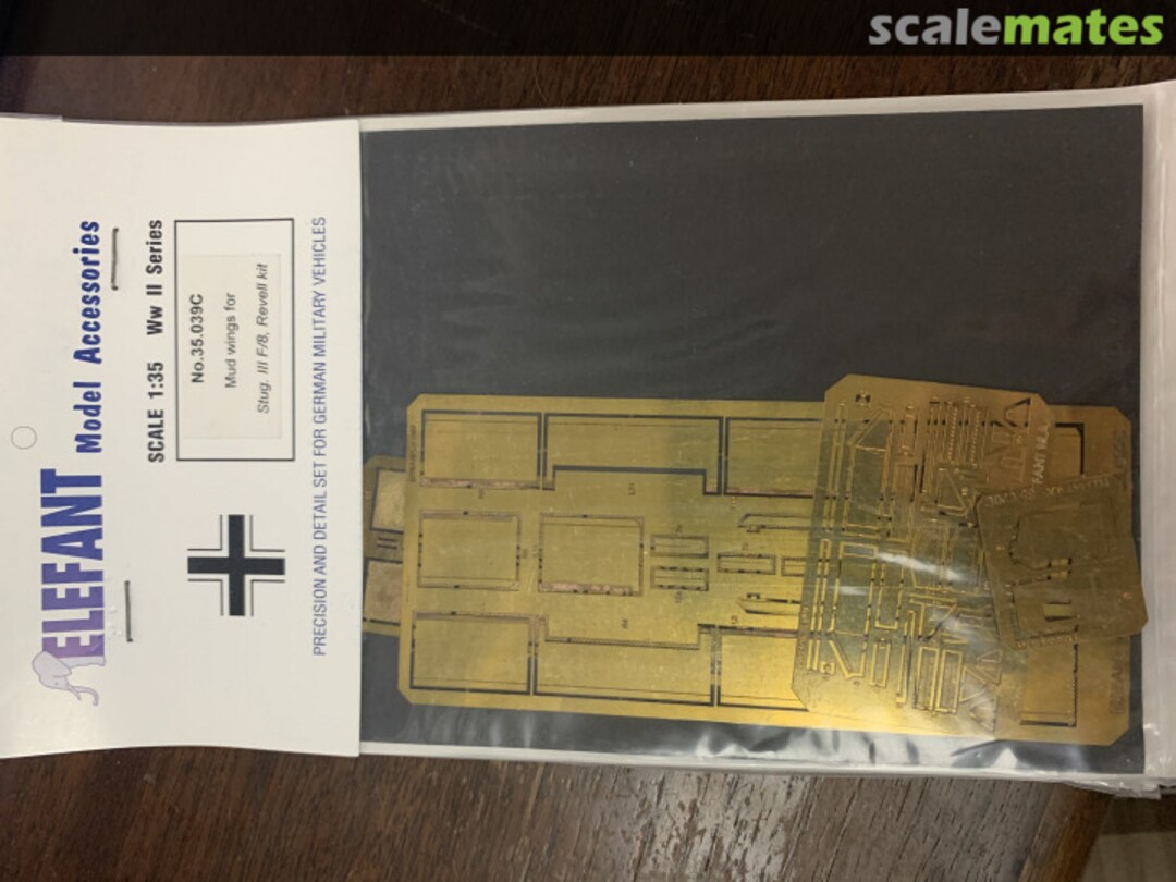 Boxart Mud Wings for StuG. III F/8 Revell 35.039C Elefant Boxart Mud Wings for StuG. III F/8 Revell 35.039C Elefant