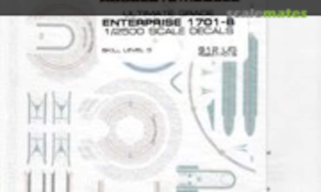 1:2500 Ultimate Grade Enterprise 1701-B 1/2500 Scale Decals (Absolute Models ABM-1701-B) ABM-1701-B