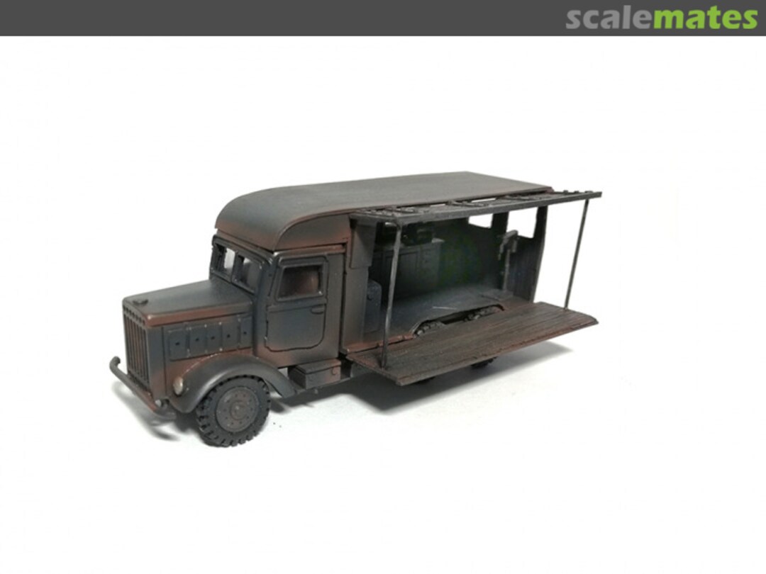 Boxart Skoda 6ST-6L WERKSTATT WES 72152 Wespe Models Boxart Skoda 6ST-6L WERKSTATT WES 72152 Wespe Models