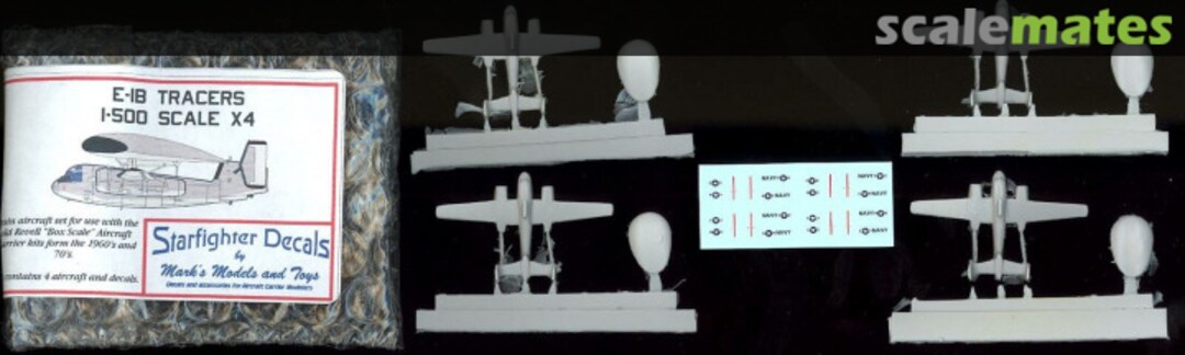 Boxart Grumman E-1 Tracer x4 PRO-11 Starfighter Decals Boxart Grumman E-1 Tracer x4 PRO-11 Starfighter Decals