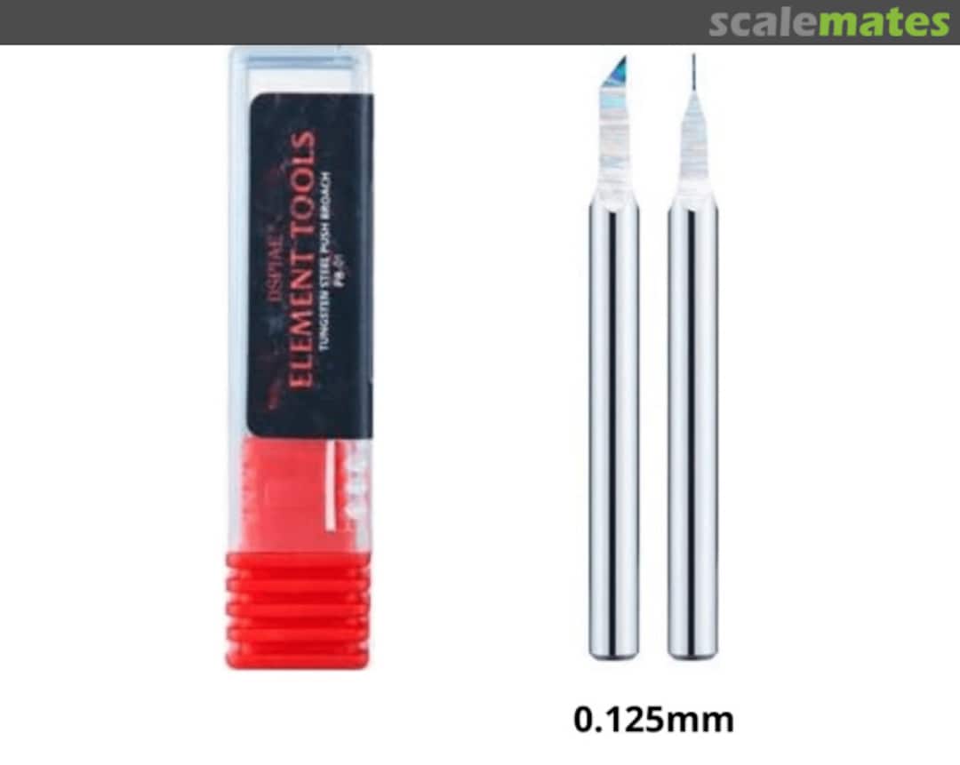 Boxart PB Series Tungsten Steel Push Broach PB-0125 DSPIAE Boxart PB Series Tungsten Steel Push Broach PB-0125 DSPIAE