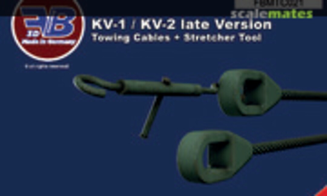 1:35 KV-1 / KV-2 late Version, Towing Cables (FB Modelling FBMTC021) FBMTC021