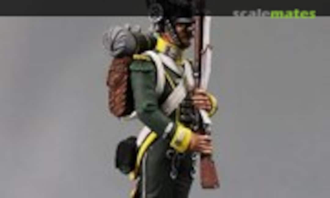 54mm Carabinier of the elite company of the Guards Jaeger Battalion, Westphalia 1808-13 (Chronos Miniatures CHM-54263(M)) CHM-54263(M)