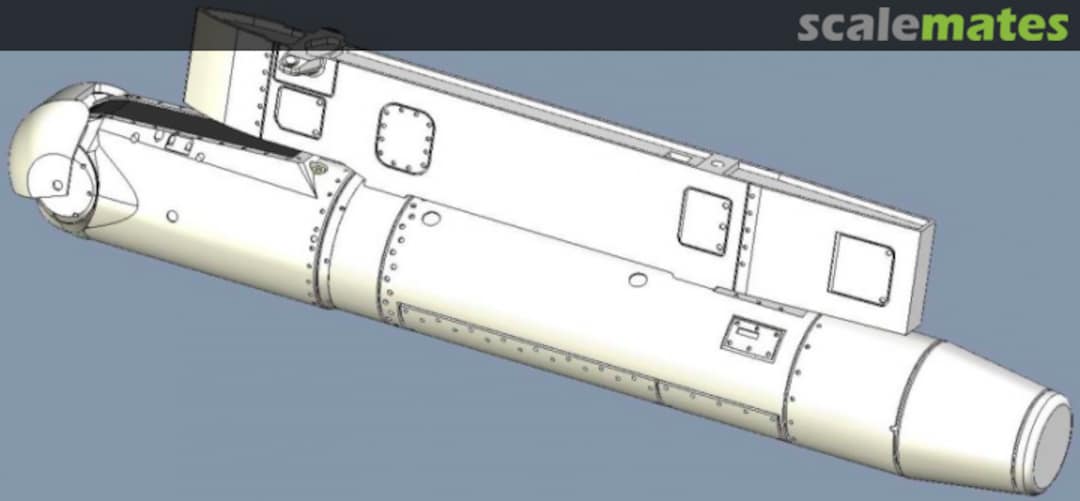 Boxart Thomson-CSF ATLIS II Targeting Pod & ADP 180 Rack AC 48 92 L'Arsenal Boxart Thomson-CSF ATLIS II Targeting Pod & ADP 180 Rack AC 48 92 L'Arsenal