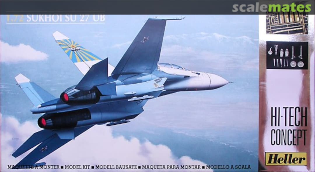 Boxart Sukhoi Su 27 UB 80550 Heller Boxart Sukhoi Su 27 UB 80550 Heller