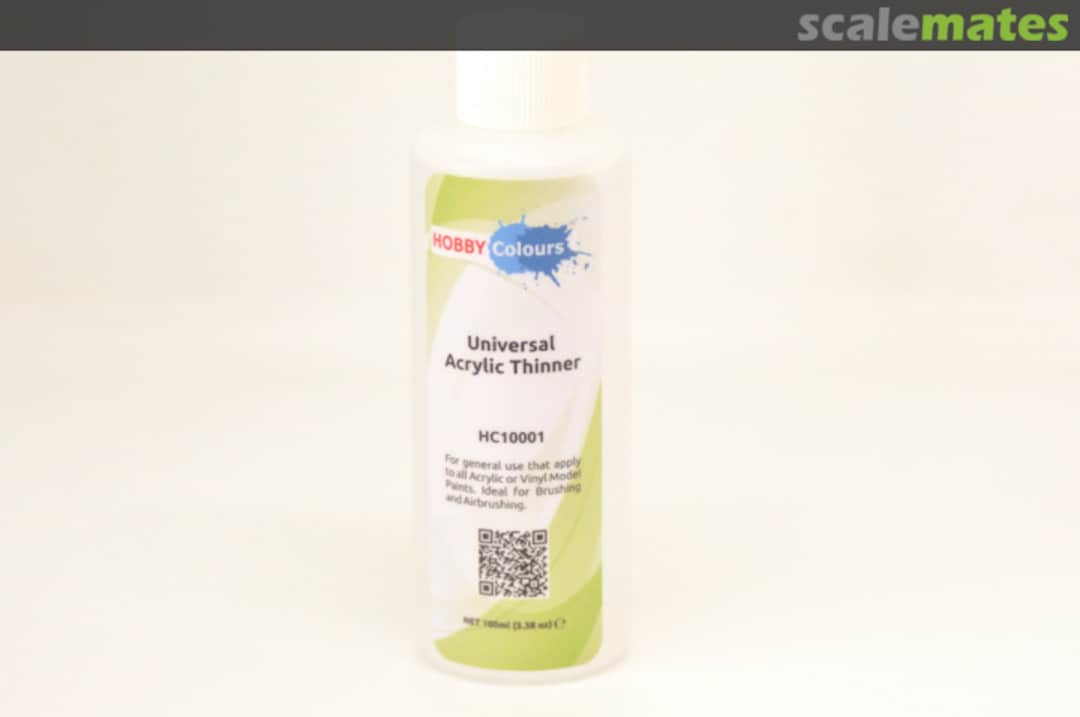Boxart Universal Acrylic Thinner HC10001 HOBBY Colours Boxart Universal Acrylic Thinner HC10001 HOBBY Colours