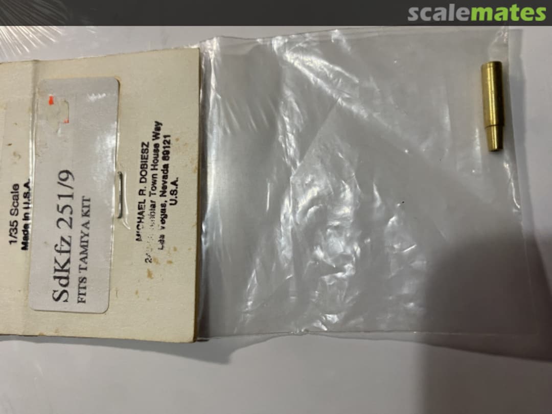 Boxart Sd.Kfz 251/9 barrel MRD-251/9 Michael R Dobiesz Boxart Sd.Kfz 251/9 barrel MRD-251/9 Michael R Dobiesz