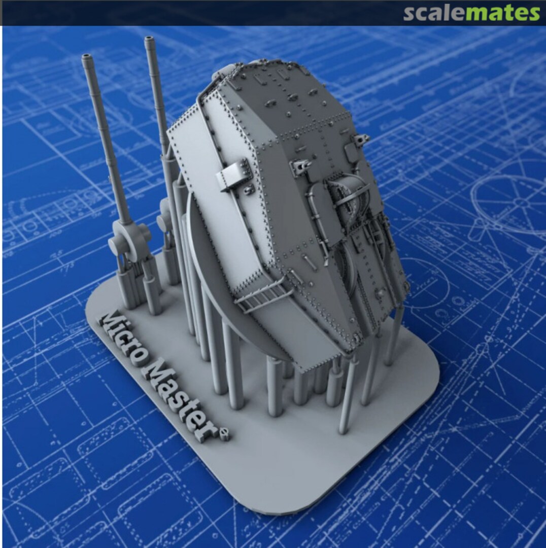 Boxart 6"/50 (15.2cm) QF MK N5 MM0458P Micro Master Boxart 6"/50 (15.2cm) QF MK N5 MM0458P Micro Master