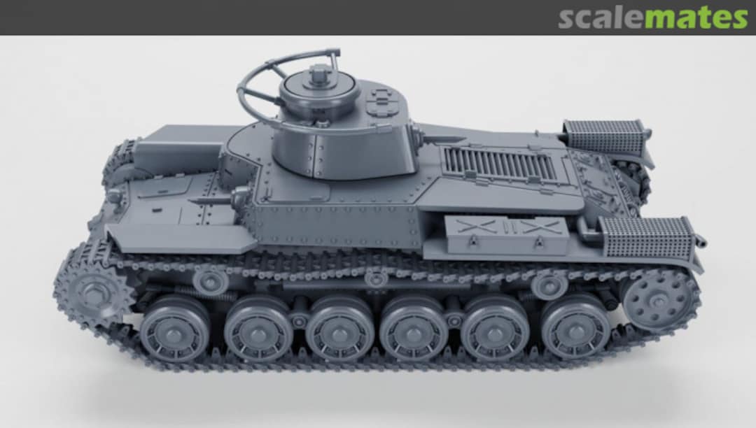 Boxart Command Tank Type 97 Shi-Ki (37mm) - closed hatch 72011905 EMP3d Boxart Command Tank Type 97 Shi-Ki (37mm) - closed hatch 72011905 EMP3d