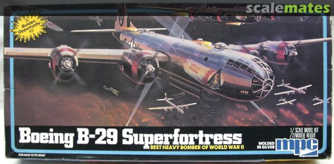 Boxart Boeing B-29 Superfortress 1-4501 MPC Boxart Boeing B-29 Superfortress 1-4501 MPC