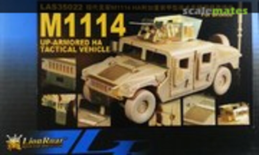 1:35 M1114 Up-Armored HA Tactical Vehicle (Lion Roar LARS35022) LARS35022