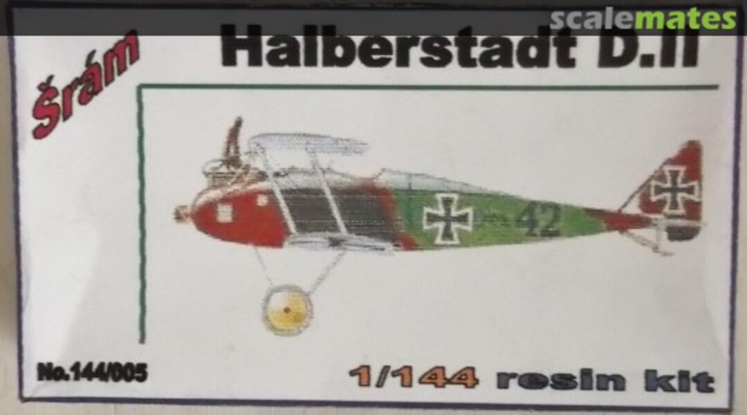 Boxart Halberstadt D.II 144/005 Sram Boxart Halberstadt D.II 144/005 Sram