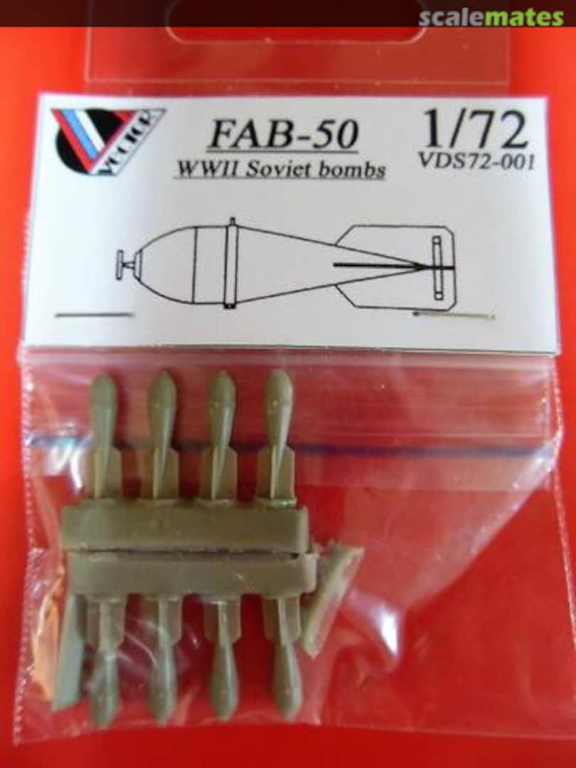 Boxart FAB-50 Bombs VDS72-001 Vector Boxart FAB-50 Bombs VDS72-001 Vector