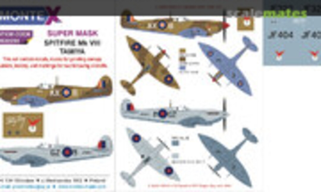 1:32 Spitfire Mk VIII (Montex K32290) K32290