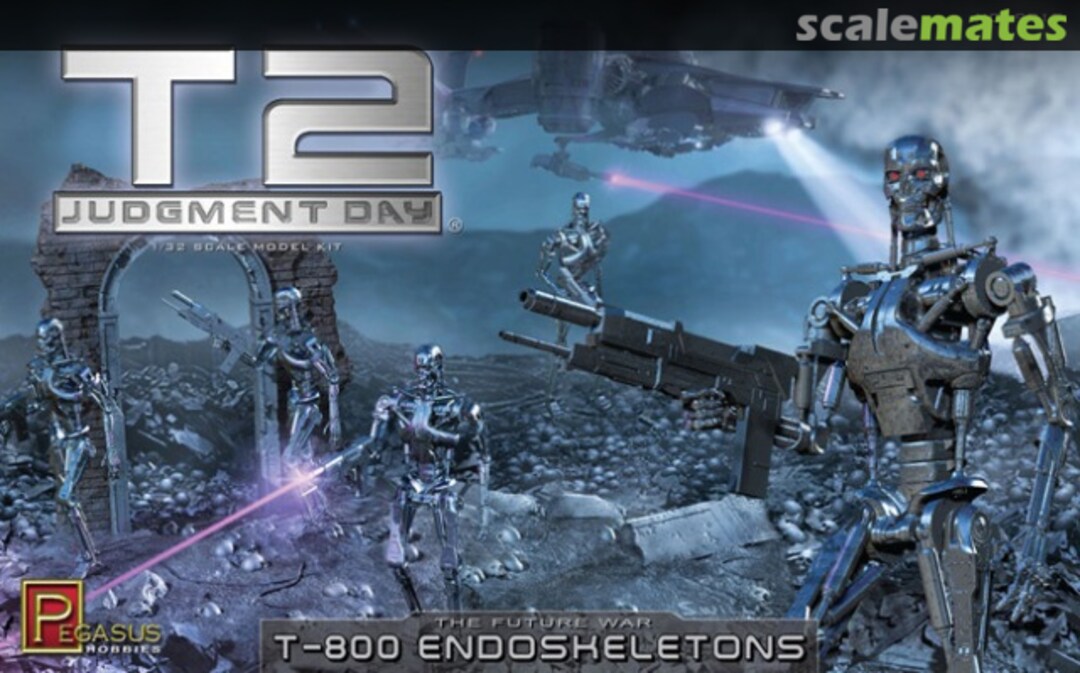 Boxart T-800 Endoskeletons 9017 Pegasus Hobbies Boxart T-800 Endoskeletons 9017 Pegasus Hobbies