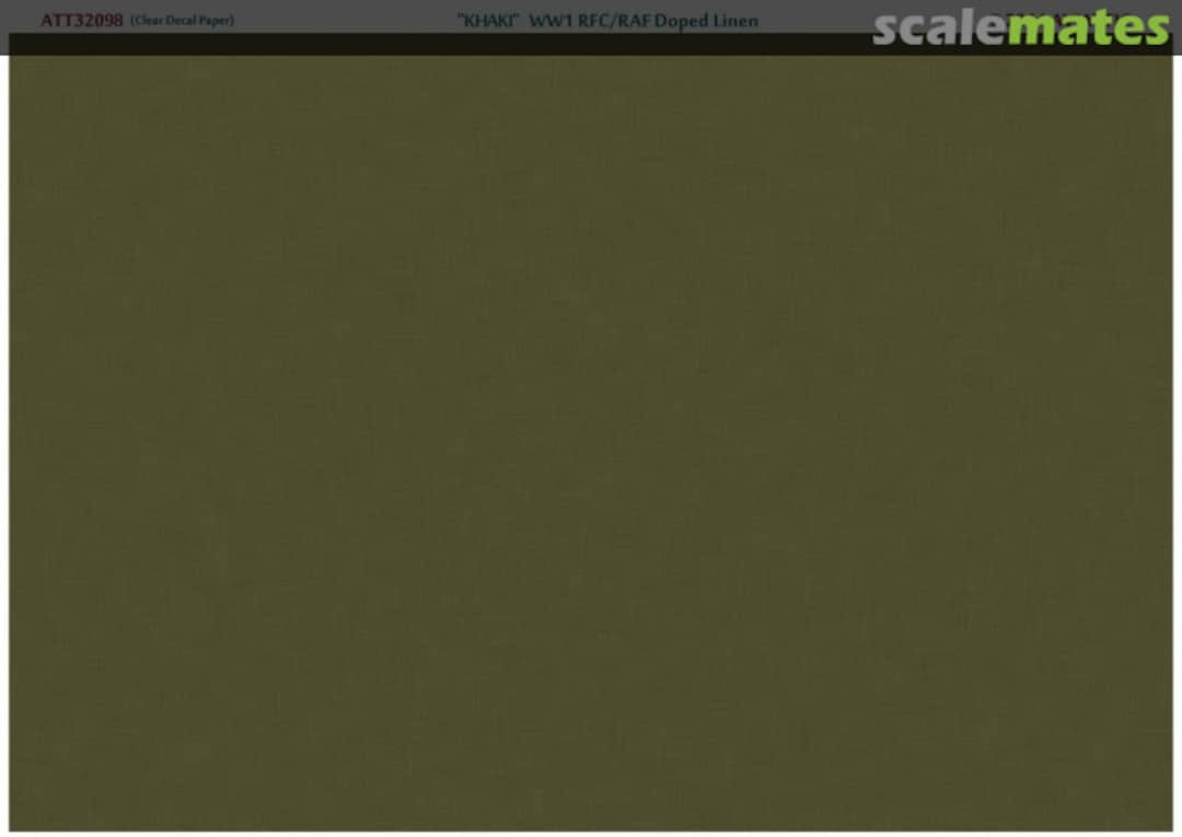 Boxart RFC/RAF Doped Linen ATT32098 Aviattic