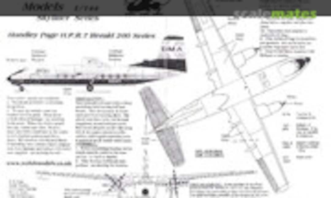 Handley Page HPR7 Herald 200 Series (Welsh Models SL135)